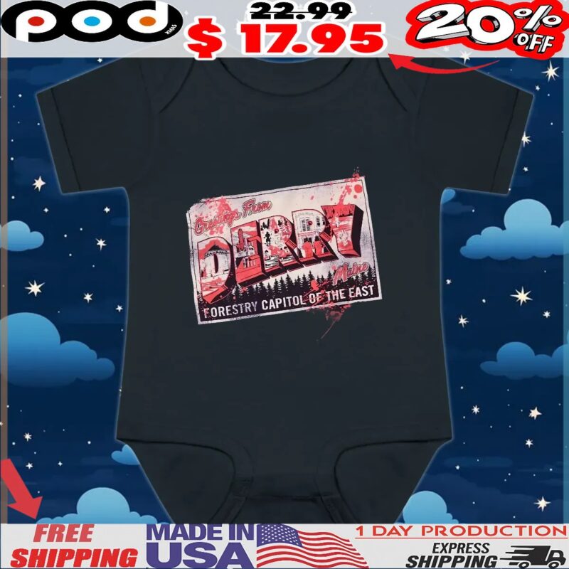 IT Welcome To Derry Sign Horror T Shirt