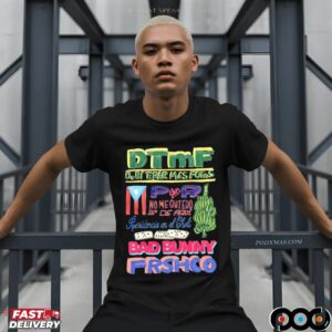 DTmF Residencia Tour Bad Bunny Frshco Graphic T Shirt
