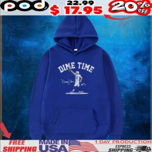Daniel Jones Indianapolis Dime Time Signature T Shirt