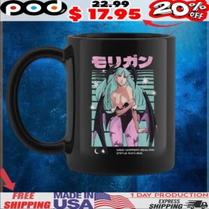 Darkstalkers Name Morrigan Aensland Status Succubus T Shirt