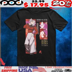 Demon Slayer Kimetsu No Yaiba Upper Rank Demon Doma T Shirt