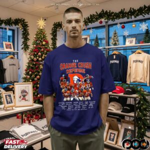 Denver Broncos Football The Orange Crush Defense Thank You For The Memories Signatures T Shirt