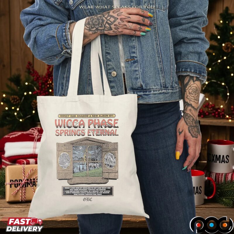 Wicca Phase When I Look Over My Shoulder Mystic Window T Shirt