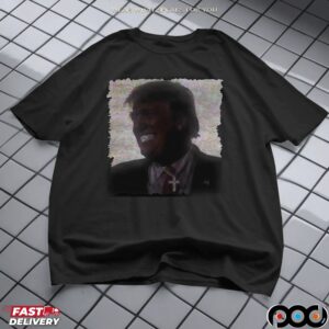 Donald Trump Flex Ice Grillz Diamond Chains Photo T Shirt