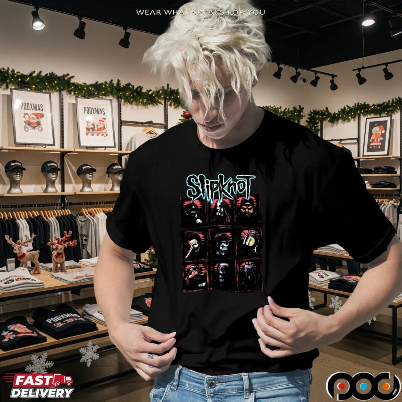 Music Slipknot Collage Vintage Halloween T Shirt