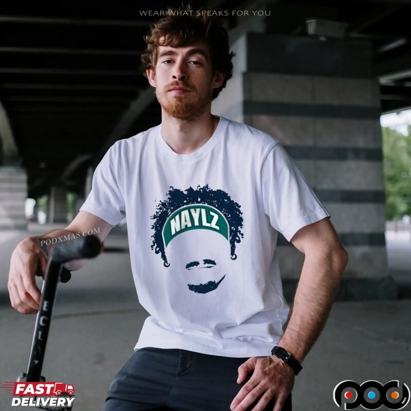 Naylz Mlb Seattle Mariners Josh Naylor Big Head T Shirt Naylz Mlb Seattle Mariners Josh Naylor Big Head T Shirt