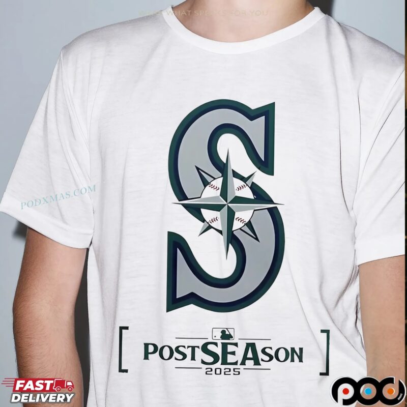 Seattle Mariners 2025 MLB Postseason T Shirt