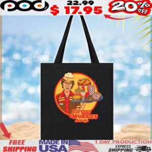 Fast Food Eat Your Worries Away T Shirt