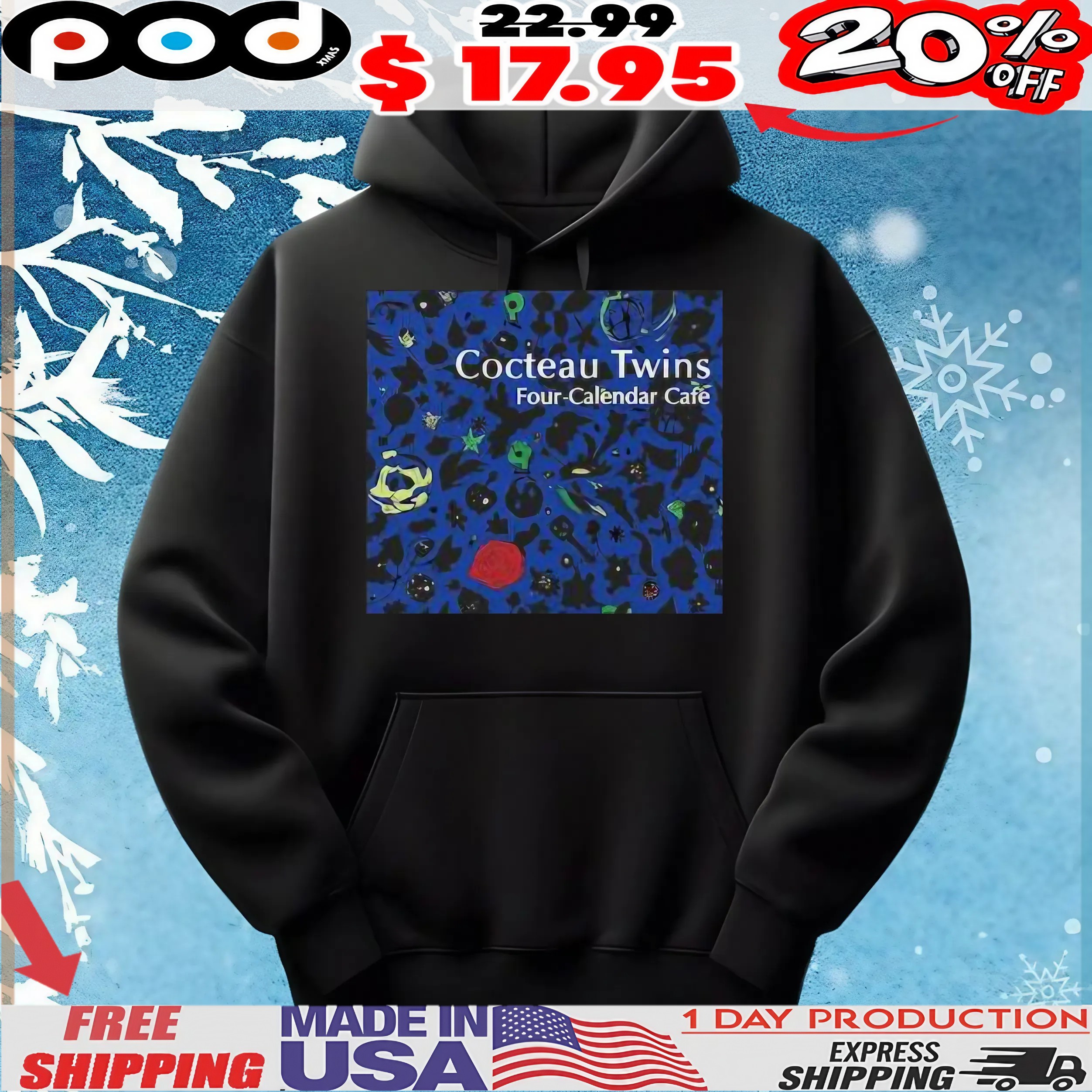 Four-Calendar Café T Shirt