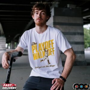 Freddy Fermin The Playoff Walk-Off Let's Get Wet San Diego Padres Baseball T Shirt