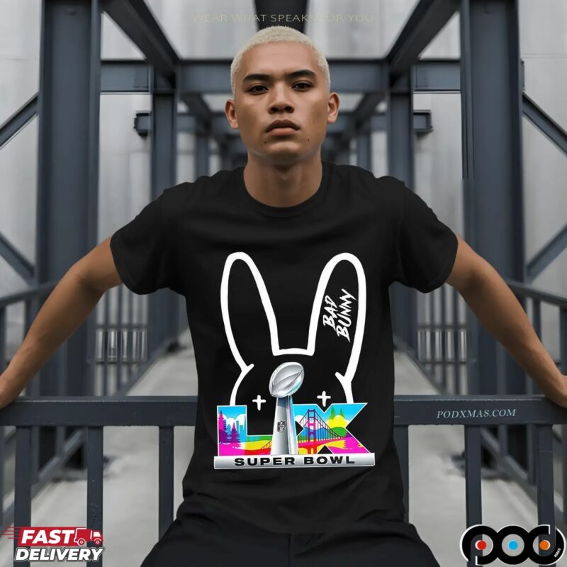 Bad Bunny At NFL Super Bowl LX 2026 Mashup T Shirt