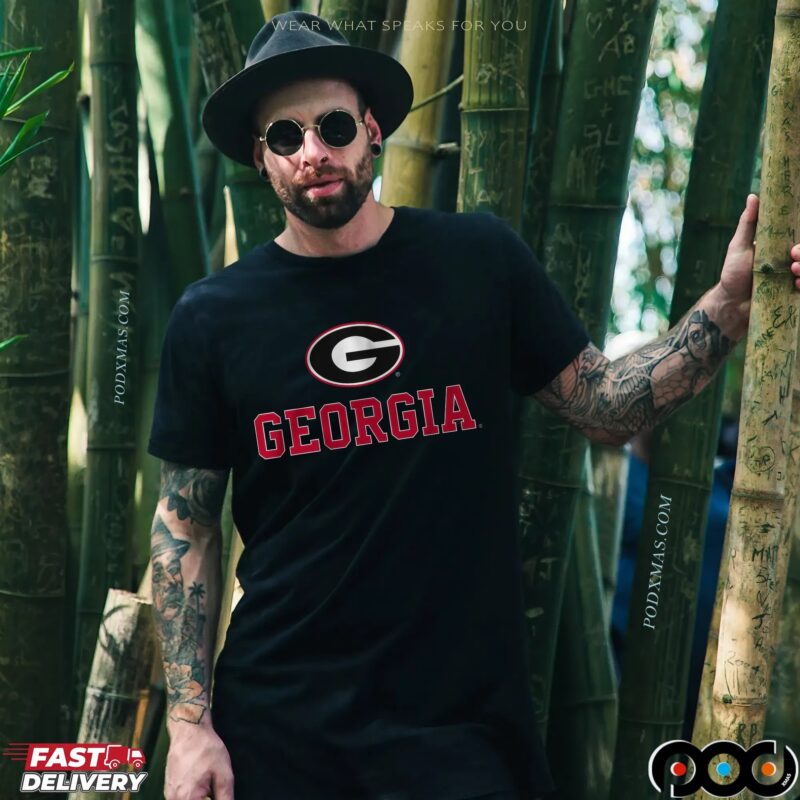 Georgia Bulldogs Primary Logo 2025 T Shirt