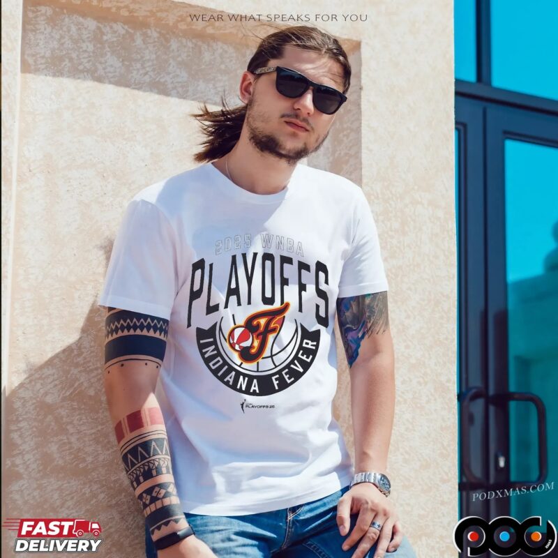 Indiana Fever 2025 WNBA Playoff T Shirt