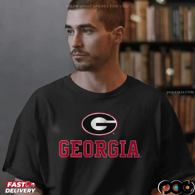 Georgia Bulldogs Primary Logo 2025 T Shirt