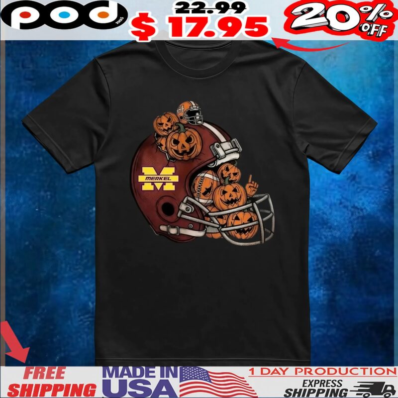 Merkel Helmet Spooky Halloween T Shirt