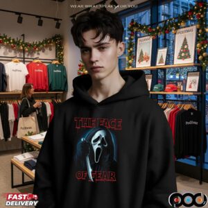Ghost Face The Face Of Fear Spooky Season Halloween T Shirt