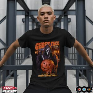 Ghostface Invites You To Our 31st Annual Pumpkin Carving Halloween Party T Shirt