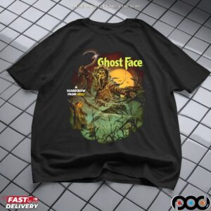 Ghostface Night Of The Scarecrow A Scarecrow From Hell Halloween T Shirt
