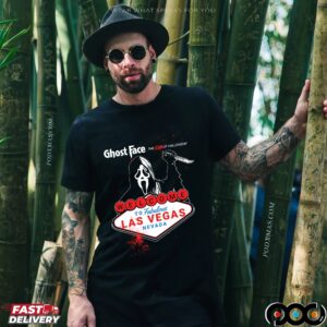 Ghostface The Icon Of Halloween Welcome To Fabulous Las Vegas Nevada Anniversary Event T Shirt