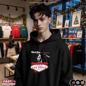 Ghostface The Icon Of Halloween Welcome To Fabulous Las Vegas Nevada Anniversary Event T Shirt