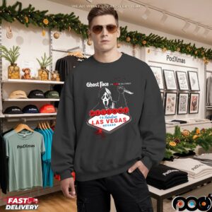 Ghostface The Icon Of Halloween Welcome To Fabulous Las Vegas Nevada Anniversary Event T Shirt
