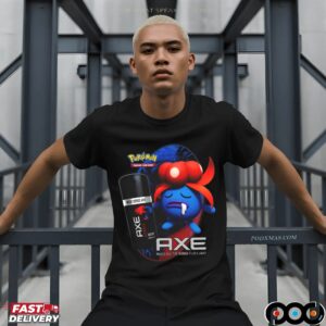 Gloom Pokémon Axe Body Spray Pokémon Trading Card Game Retro Mashup T Shirt