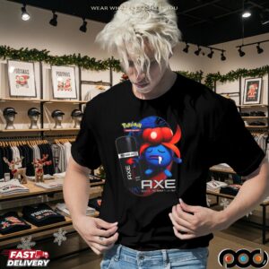 Gloom Pokémon Axe Body Spray Pokémon Trading Card Game Retro Mashup T Shirt
