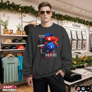 Gloom Pokémon Axe Body Spray Pokémon Trading Card Game Retro Mashup T Shirt