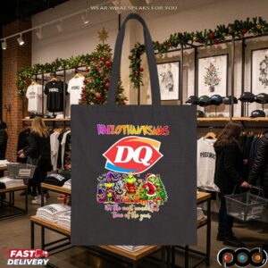 Grinch Hallothanksmas Dairy Queen It's The Most Wonderful Time Of The Year Halloween Christmas Mashup T Shirt