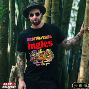 Grinch Hallothanksmas Ingles It's The Most Wonderful Time Of The Year Christmas Halloween T Shirt