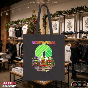 Grinch X Dollar Tree Hallothanksmas It's The Most Wonderful Time Of The Year Happy Halloween Christmas Mashup T Shirt