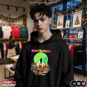 Grinch X Dollar Tree Hallothanksmas It's The Most Wonderful Time Of The Year Happy Halloween Christmas Mashup T Shirt