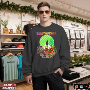 Grinch X Dollar Tree Hallothanksmas It's The Most Wonderful Time Of The Year Happy Halloween Christmas Mashup T Shirt