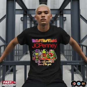 Grinch X JCPenny Hallothanksmas It's The Most Wonderful Time Of The Year Happy Christmas T Shirt