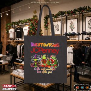 Grinch X JCPenny Hallothanksmas It's The Most Wonderful Time Of The Year Happy Christmas T Shirt