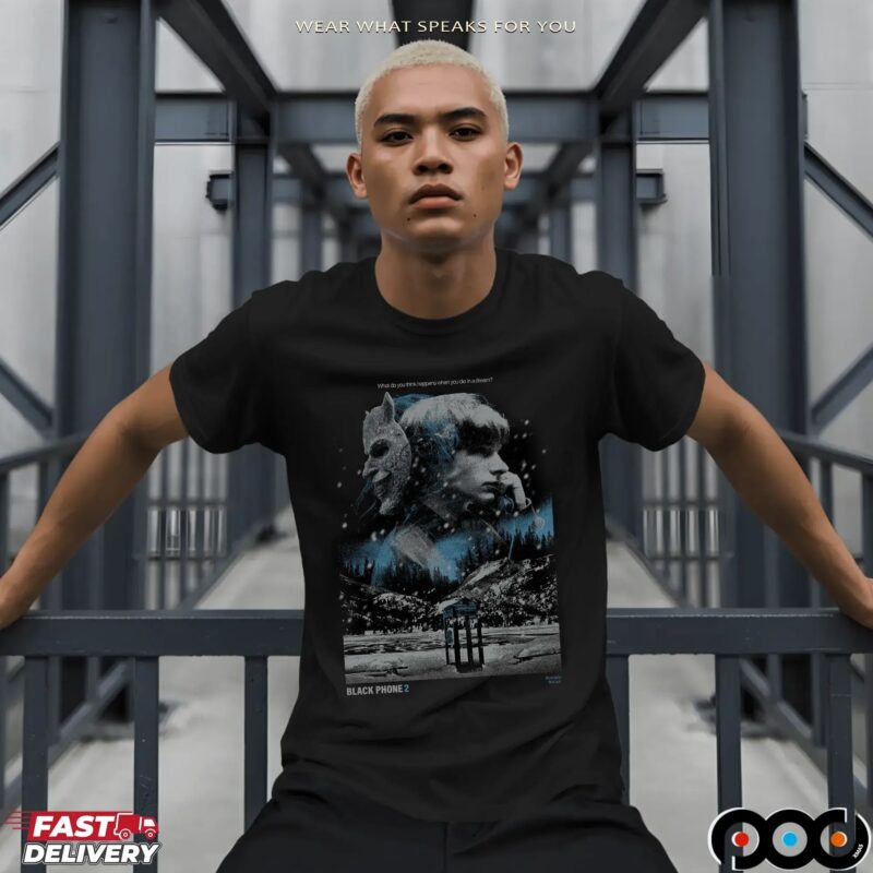 Black Phone 2 Don't Talk To Strangers What Do You Ting Happens When You Die In A Dream Spooky Halloween T Shirt