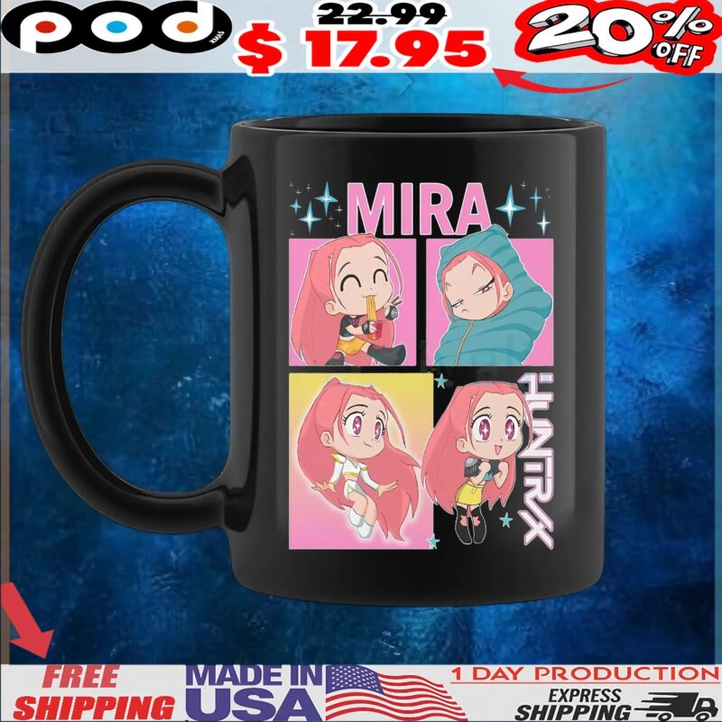 Kpop Demon Hunters Mira Huntrix Chibi T Shirt