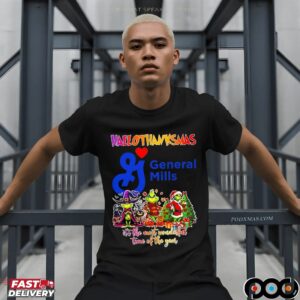 Hallothanksmas General Mills X Grinch It's The Most Wonderful Time Of The Year Christmas T Shirt