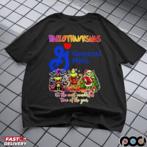 Hallothanksmas General Mills X Grinch It's The Most Wonderful Time Of The Year Christmas T Shirt