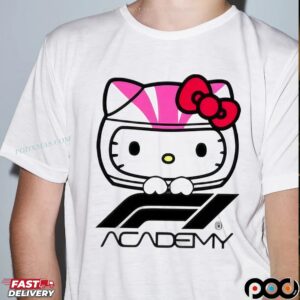 Hello Kitty And Friends X F1 Academy Mashup 2025 T Shirt