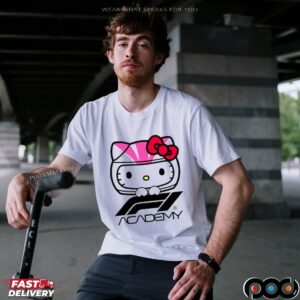 Hello Kitty And Friends X F1 Academy Mashup 2025 T Shirt
