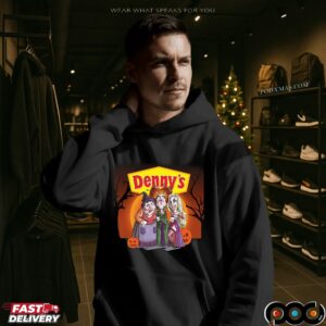 Hocus Pocus Sanderson Sisters Denny's Halloween Mashup T Shirt