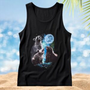 Howling Trash Friends Vintage Bootleg Style T Shirt