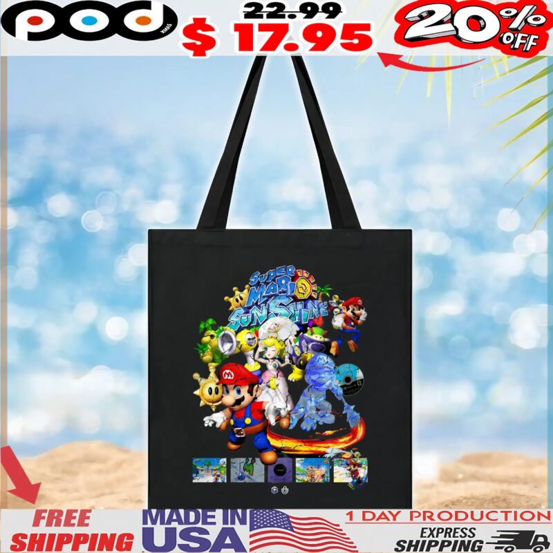 Super Mario Sunshine Super Mario 3D All-Stars T Shirt Super Mario Sunshine Super Mario 3D All-Stars T Shirt