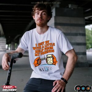 I Get By With A Little Help From My Friends Crying Jokes T Shirt