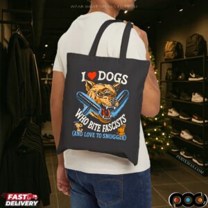I Love Dog Who Bite Fascists And Love To Snuggle Snoopy T Shirt