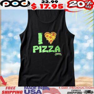 I Love Pizza Turtles 2025 T Shirt