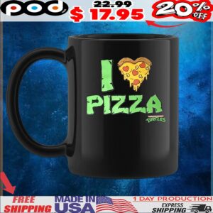 I Love Pizza Turtles 2025 T Shirt