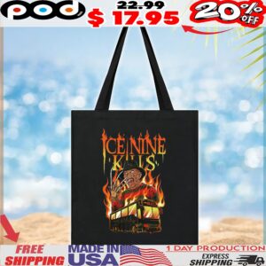 Ice Nine Kills Tasmanian Devil In A Tour Bus Fire Kim Dracula Flame T Shirt