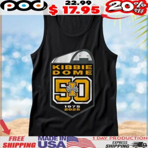 Idaho Football Kibbie Dome 50th Anniversary 1975 2025 T Shirt